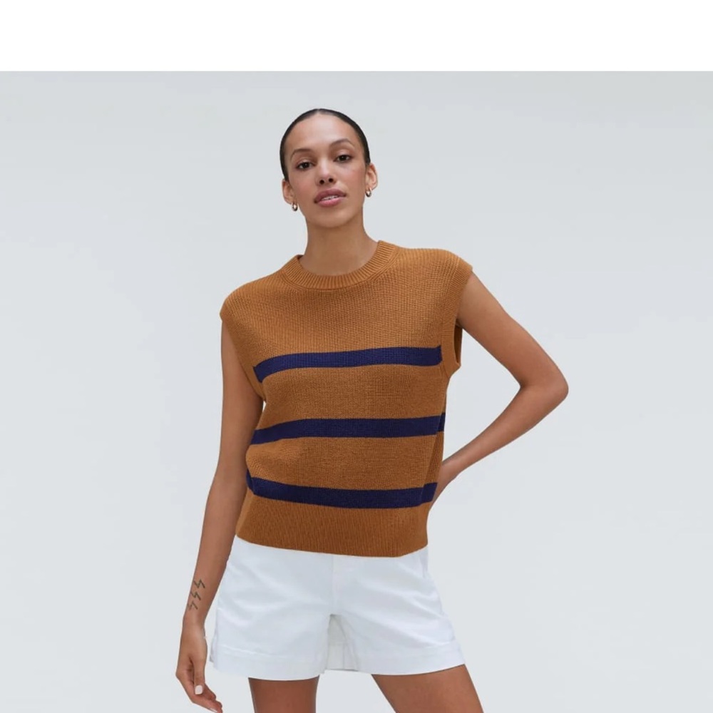 Everlane Cotton Summer Sweater Tank